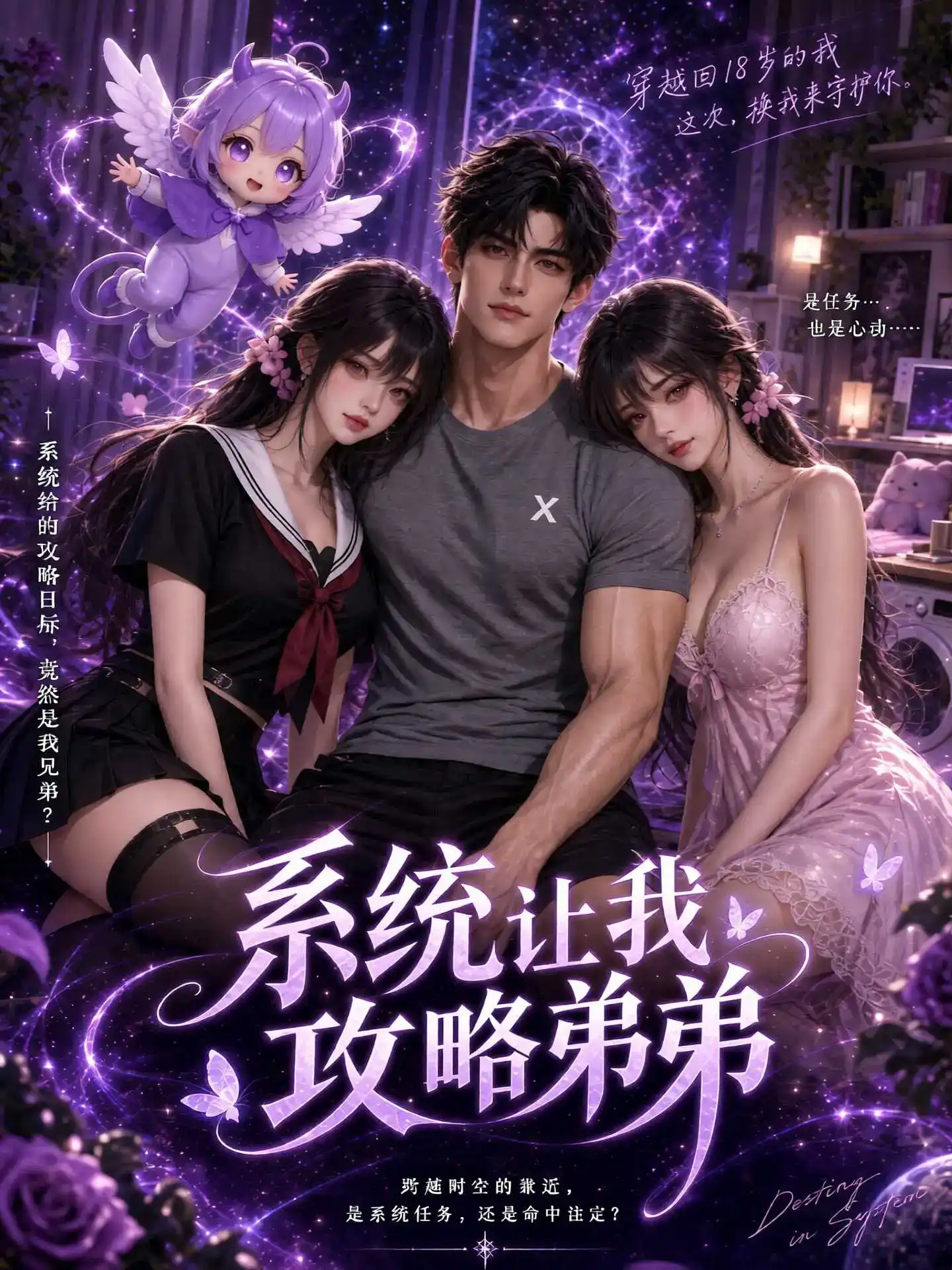 《系统让我攻略弟弟》竖屏封面